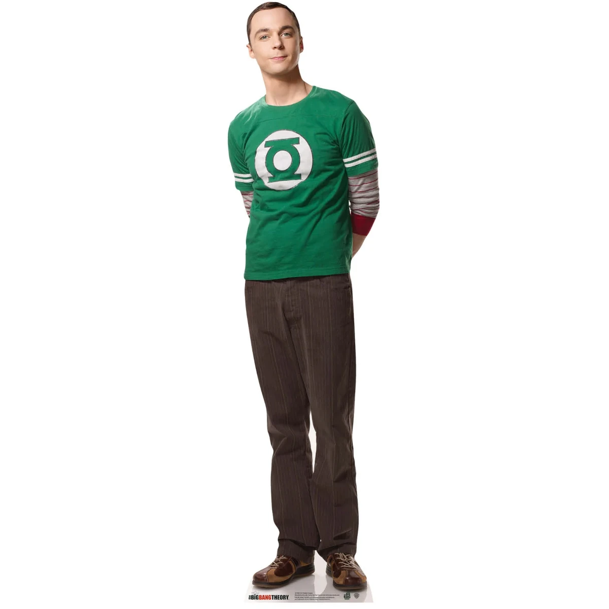 SC1960 Dr Sheldon Cooper (The Big Bang Theory) Official Mini Cardboard Cutout Standee Front