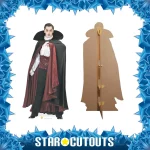 SC209 Vampire Dracula (Halloween) Lifesize Cardboard Cutout Standee Frame