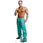 SC2160 Billy Jeffrey 'Doctor' (Chippendales) Official Lifesize + Mini Cardboard Cutout Standee Front