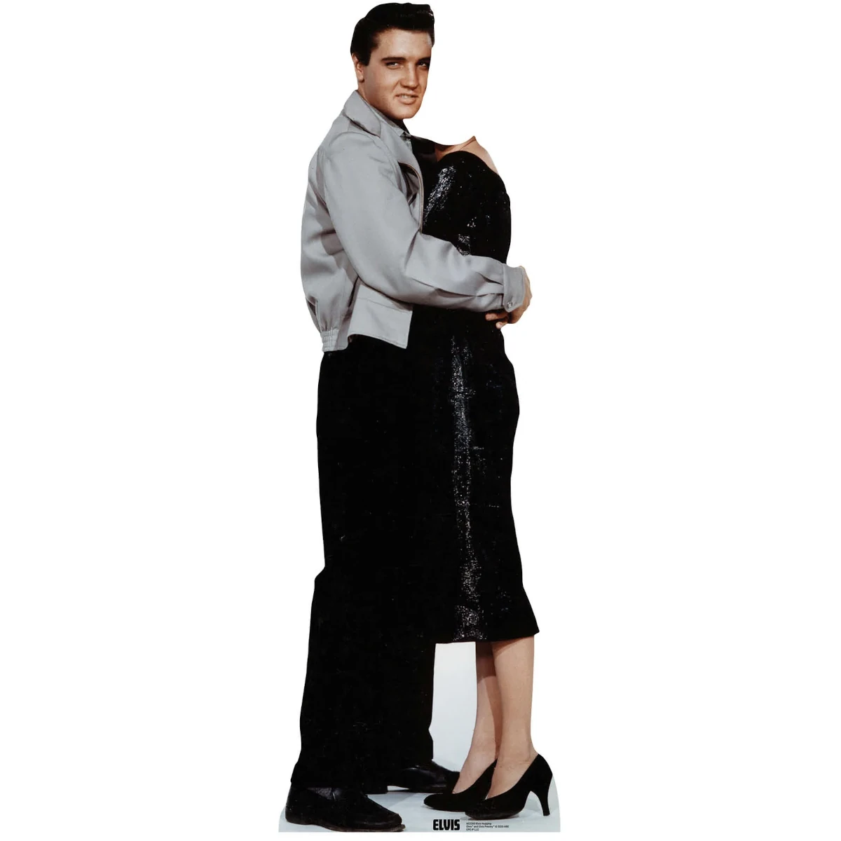 SC2203 Elvis Presley 'Standing Hugging' Official Stand-In Lifesize Cardboard Cutout Standee Front