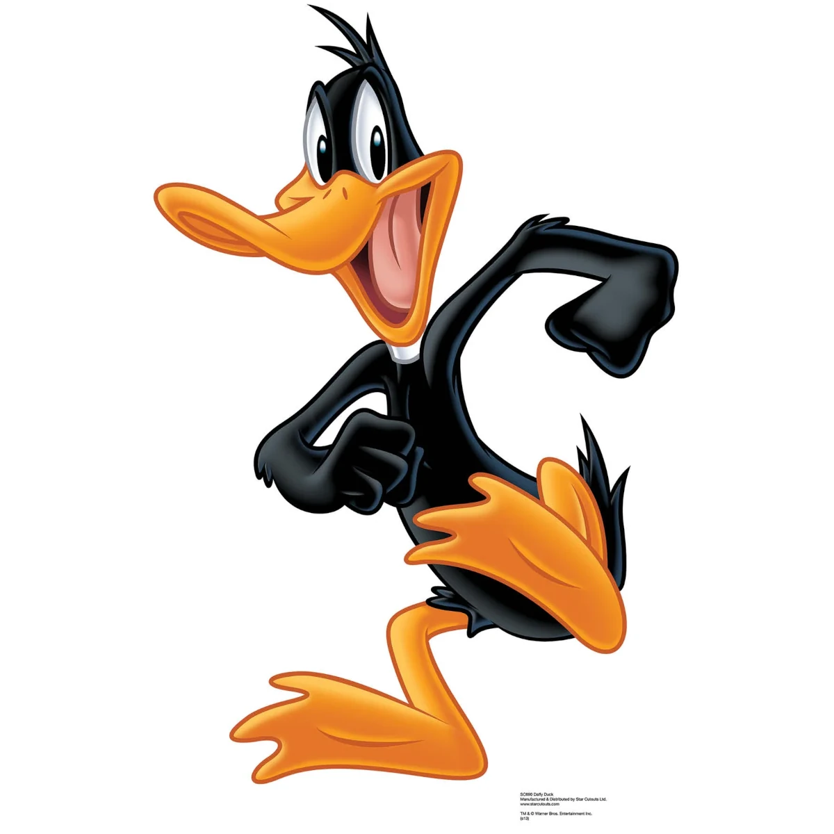 SC690 Daffy Duck (Looney Tunes) Official Lifesize Cardboard Cutout Standee Front