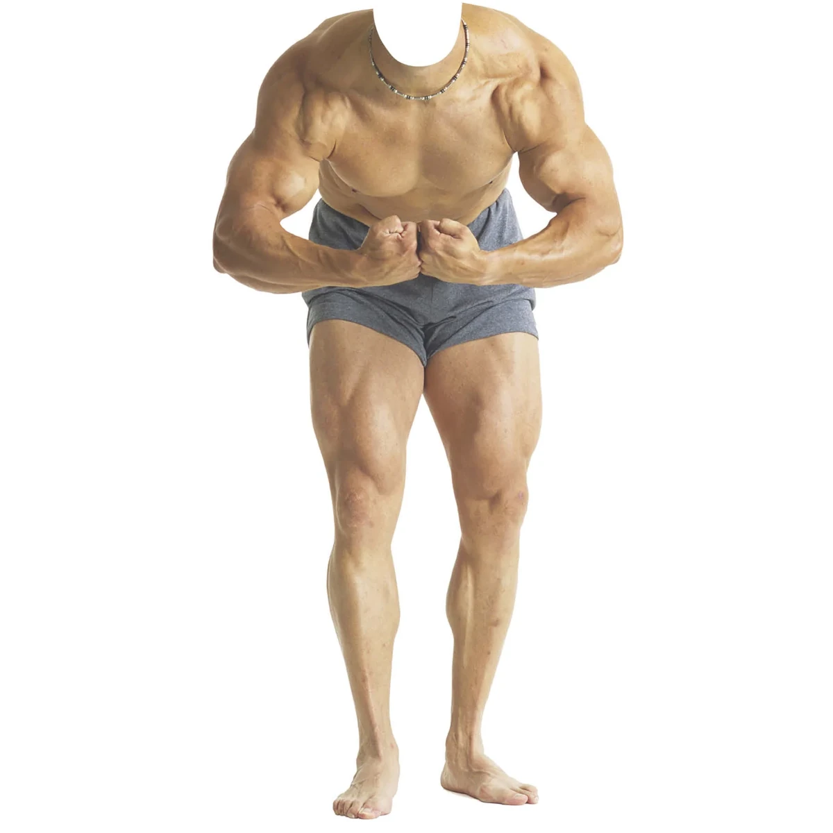 SC699 Muscle Man Stand-In Lifesize Cardboard Cutout Standee Front