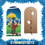 SC708 World CupEuros Footballer Lifesize Stand-In Cardboard Cutout Standee Frame
