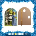 SC821 Shrek (DreamWorks) Official Child Size Stand-In Cardboard Cutout Standee Frame