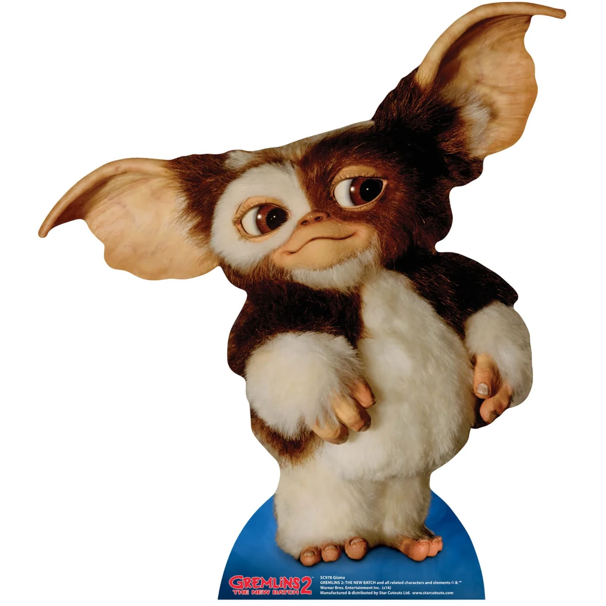 SC978 Gizmo (Gremlins 2) Official Lifesize Cardboard Cutout Standee Front