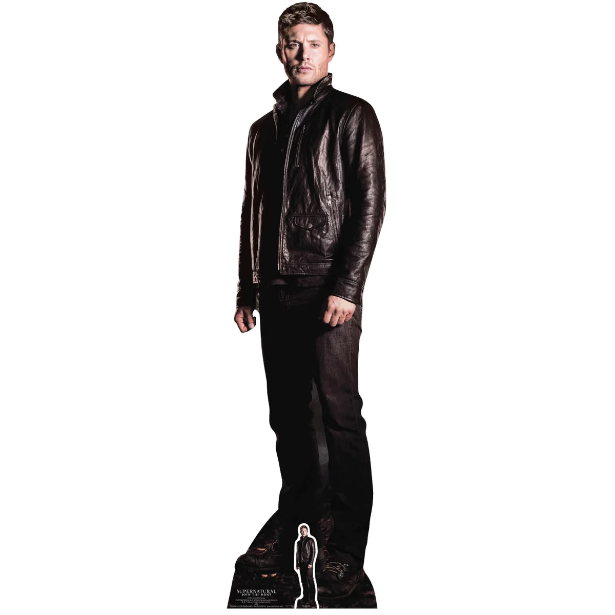 SC983 Dean Winchester 'Jensen Ackles' (Supernatural) Official Lifesize + Mini Cardboard Cutout Standee Front