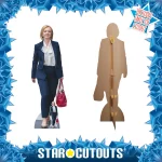 CS1003 Liz Truss (British Politician) Lifesize + Mini Cardboard Cutout Standee Frame