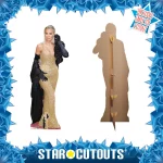 CS988 Khloe Kardashian (Media Personality) Lifesize + Mini Cardboard Cutout Standee Frame