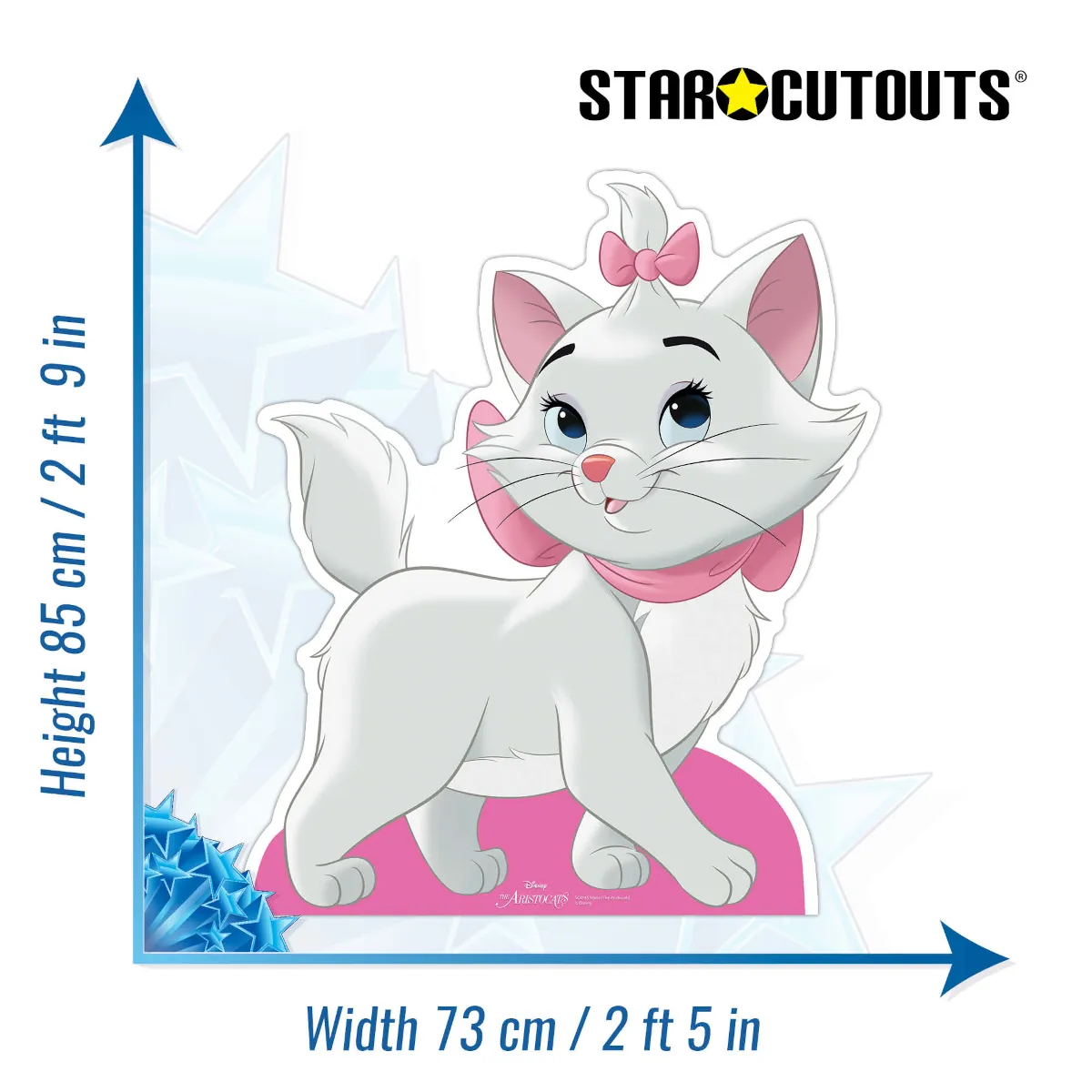 SC4145 Marie (Disney The Aristocats) Official Mini Cardboard Cutout Standee Size