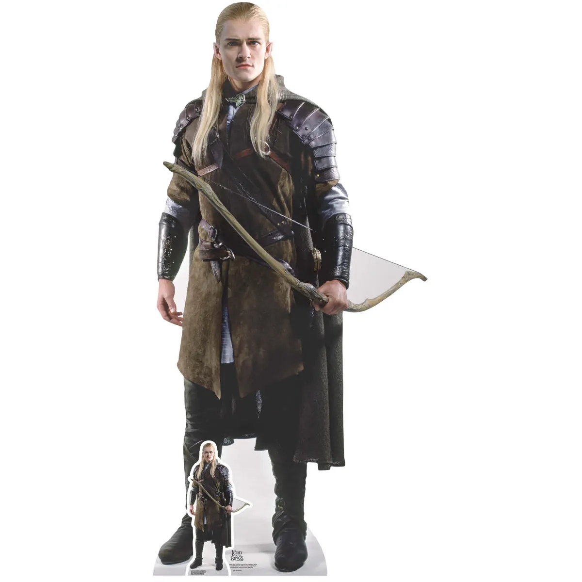 SC4129 Legolas (The Lord of the Rings) Official Lifesize + Mini Cardboard Cutout Standee Front