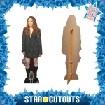 CS1016 Sadie Sink 'Jacket & Skirt' (American Actress) Lifesize + Mini Cardboard Cutout Standee Frame