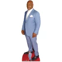 CS1022 Mike Tyson (Former Professional Boxer) Lifesize + Mini Cardboard Cutout Standee Front