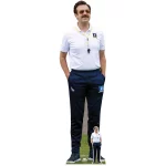 SC4221 Ted Lasso 'Football Manager' (Jason Sudeikis) Lifesize + Mini Cardboard Cutout Standee Front