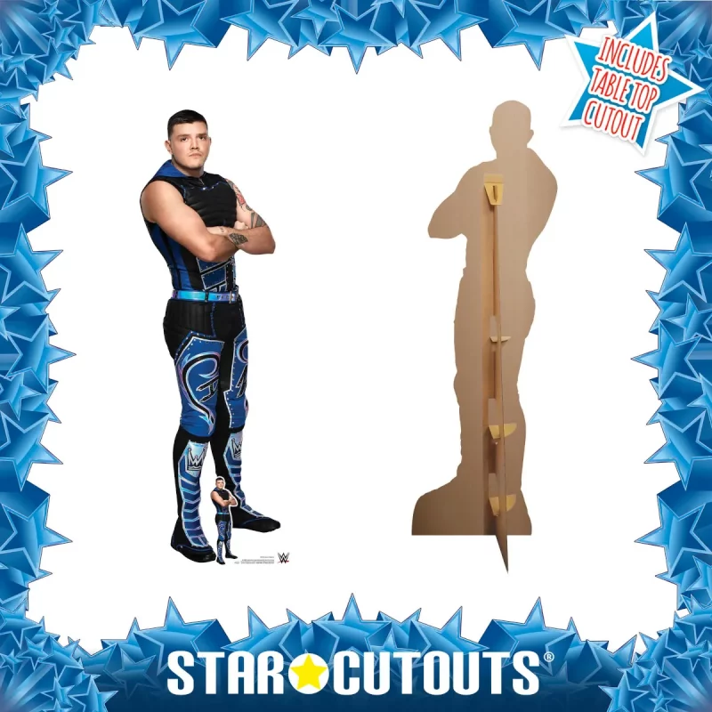 SC4163 Dominik Mysterio (WWE) Official Lifesize + Mini Cardboard Cutout Standee Frame