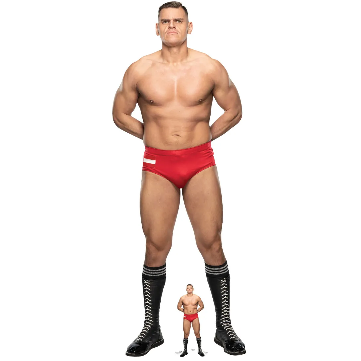 SC4165 Gunther (WWE) Official Lifesize + Mini Cardboard Cutout Standee Front