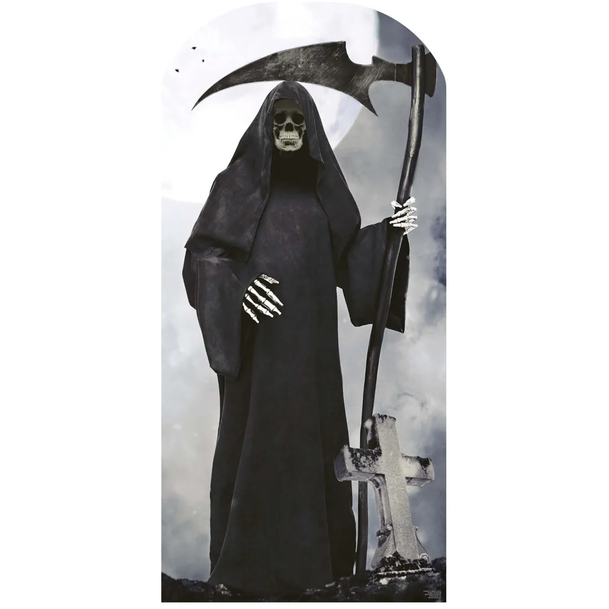SC4226 Grim Reaper (Mythological Character) Lifesize Stand-In Cardboard Cutout Standee Front