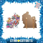 SC4181 Tom and Jerry 'Christmas Gifts' Official Small + Mini Cardboard Cutout Standee Frame