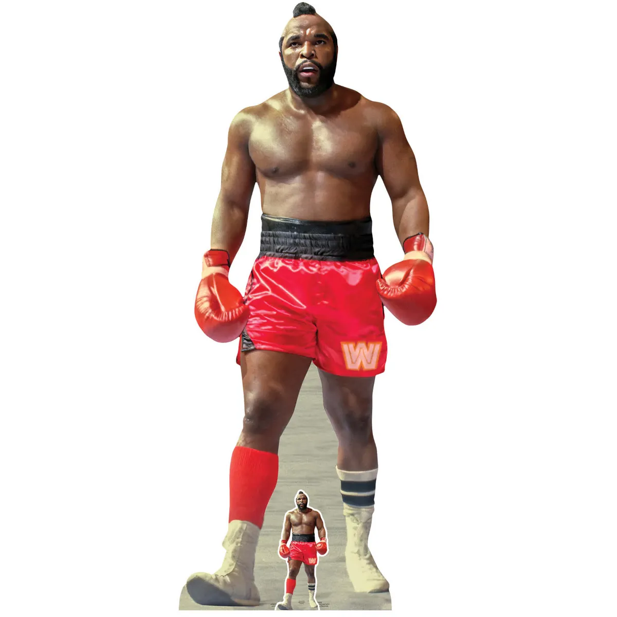SC4187 Mr. T (American ActorWrestler) (WWE) Official Lifesize + Mini Cardboard Cutout Standee Front