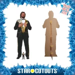 SC4188 Ted DiBiase 'The Million Dollar Man' (WWE) Official Lifesize + Mini Cardboard Cutout Standee Frame