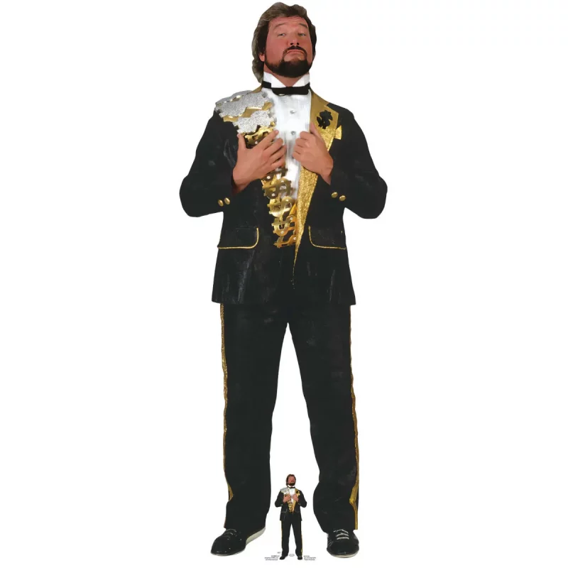 SC4188 Ted DiBiase 'The Million Dollar Man' (WWE) Official Lifesize + Mini Cardboard Cutout Standee Front