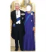 SC4336 King Charles III & Queen Camilla (British Royals) Lifesize Stand-In Cardboard Cutout Standee Front
