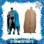 Batman Comic Style Cape DC Comics Official Lifesize + Mini Cardboard Cutout Frame