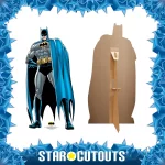 Batman Comic Style Cape DC Comics Official Mini Cardboard Cutout Frame