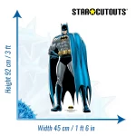 Batman Comic Style Cape DC Comics Official Mini Cardboard Cutout Size