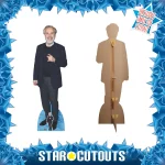 Christoph Waltz Austrian German Actor Lifesize + Mini Cardboard Cutout Frame
