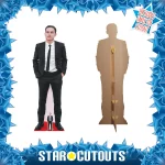 Finn Cole Black Suit English Actor Lifesize + Mini Cardboard Cutout Frame