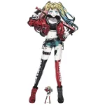 Harley Quinn Anime Style DC Comics Official Lifesize + Mini Cardboard Cutout Front