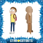 Morty Smith Rick And Morty Official Mini Cardboard Cutout Frame