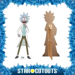 Rick Sanchez Scientist Rick And Morty Official Mini Cardboard Cutout Frame
