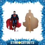 Superman Comic Style Cape DC Comics Official Mini Cardboard Cutout Frame