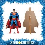 Superman Comic Style DC Comics Official Mini Cardboard Cutout Frame