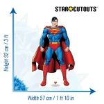 Superman Comic Style DC Comics Official Mini Cardboard Cutout Size