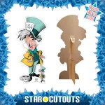 The Mad Hatter Disney Alice in Wonderland Official Small + Minis Cardboard Cutout Frame