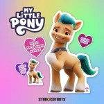 Hitch Trailblazer My Little Pony Official Large + Mini Cardboard Cutout Colour