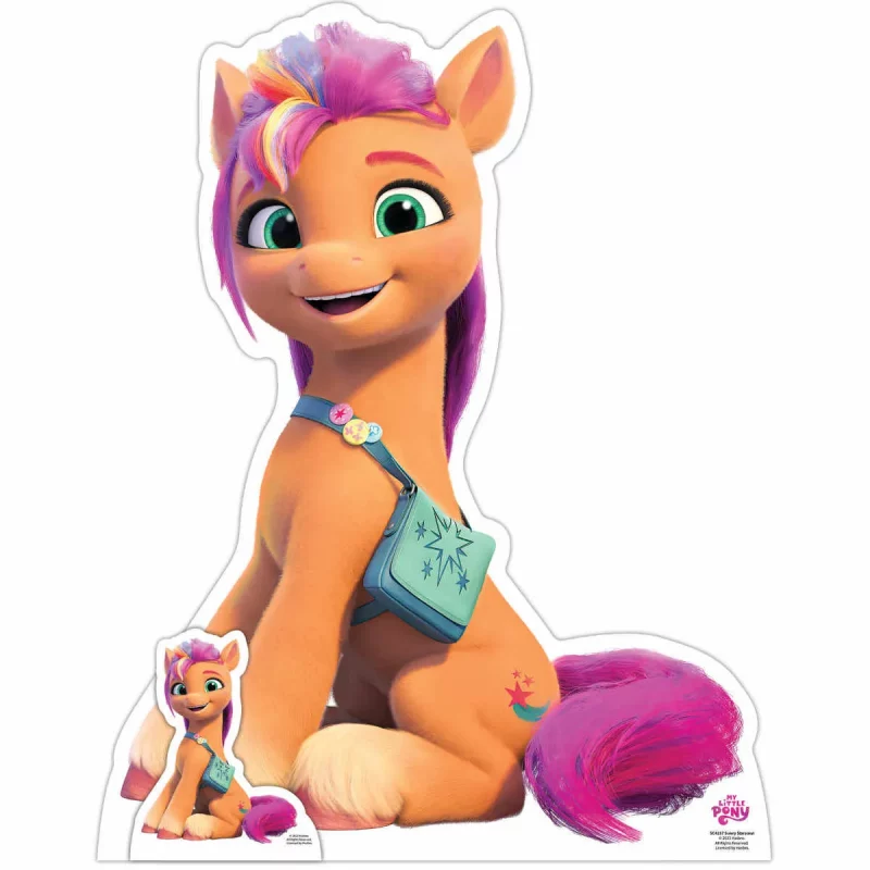 Sunny Starscout My Little Pony Official Large + Mini Cardboard Cutout Front