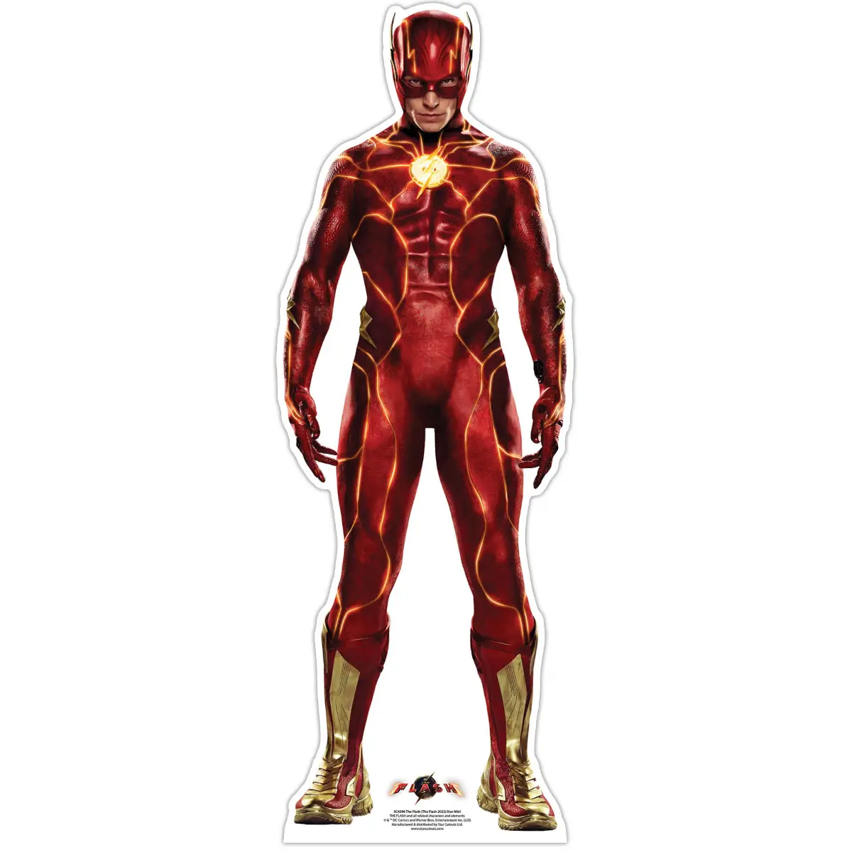 The Flash Live Action 2023 Ezra Miller Official Mini Cardboard Cutout Front