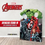Avengers Assemble (Marvel Avengers) Child Size Stand-In Cardboard Cutout Room