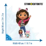 SC4274 Gabby Waving Gabbys Dollhouse Official Small Mini Cardboard Cutout Standee 3