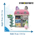 SC4277 Gabbys Dollhouse DreamWorks Official Small Mini Cardboard Cutout Standee 3