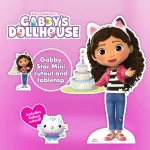 SC4316 Gabby With Cake DreamWorks Gabbys Dollhouse Official Small Mini Cardboard Cutout 4