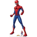 Spider-Man 'Spiderverse' (Marvel Spider-Man) Lifesize + Mini Cardboard Cutout Front