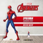 Spider-Man 'Spiderverse' (Marvel Spider-Man) Lifesize + Mini Cardboard Cutout Room