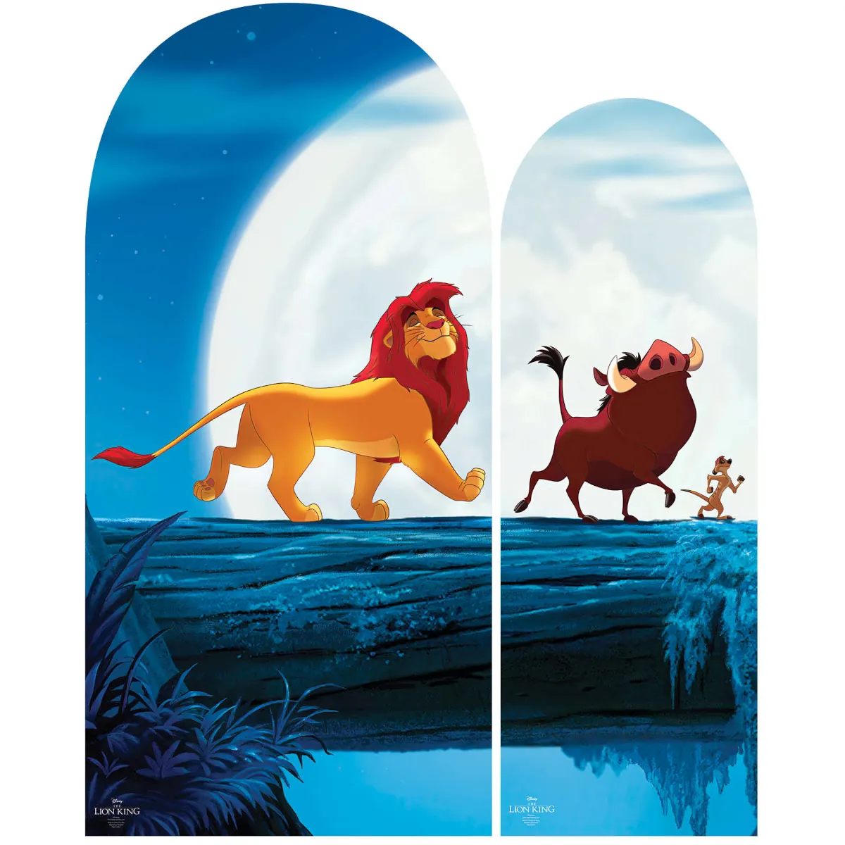 The Lion King Disney The Lion King Official Backdrop Double Cardboard Cutout Front
