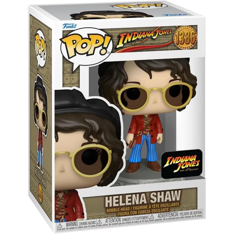 Funko Pop Indiana Jones and the Dial of Destiny Helena Shaw Collectable Vinyl Figure Front