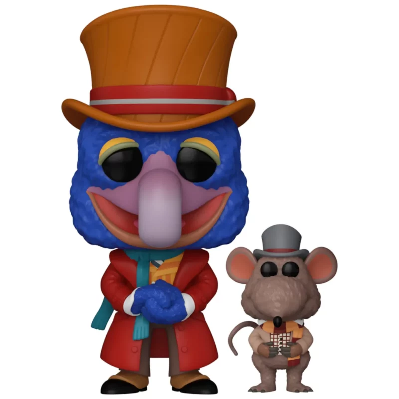 Funko Pop Movies The Muppets Christmas Carol Charles Dickens With Rizzo Collectable Vinyl Figure