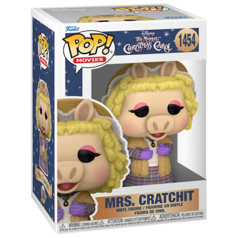 Funko Pop Movies The Muppets Christmas Carol Mrs Cratchit Collectable Vinyl Figure Front
